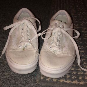 White Vans Sneakers